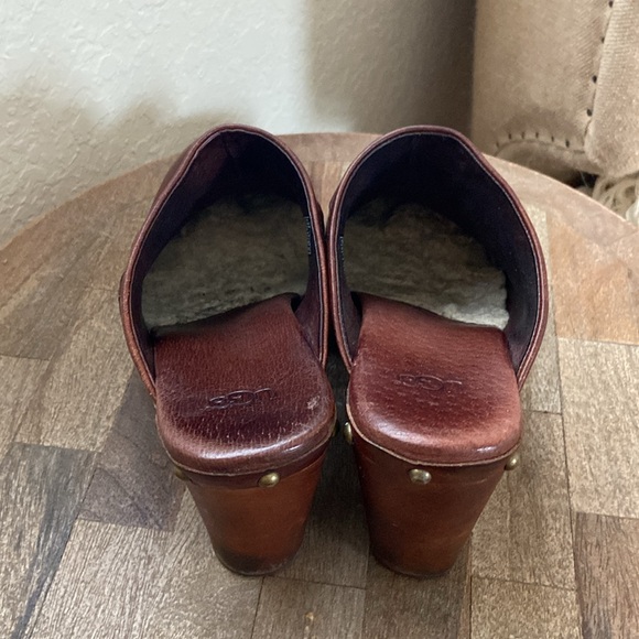 UGG Brown Kaylee Clog Size 7 - Picture 3 of 10